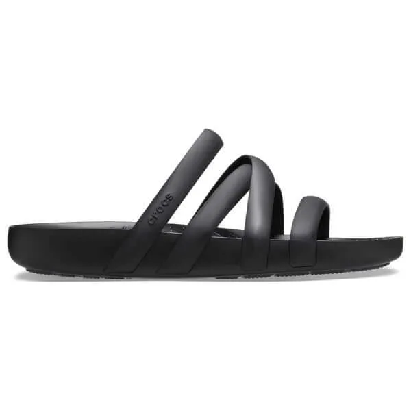 208217-001 SPLASH Ladies Strappy Mules Black