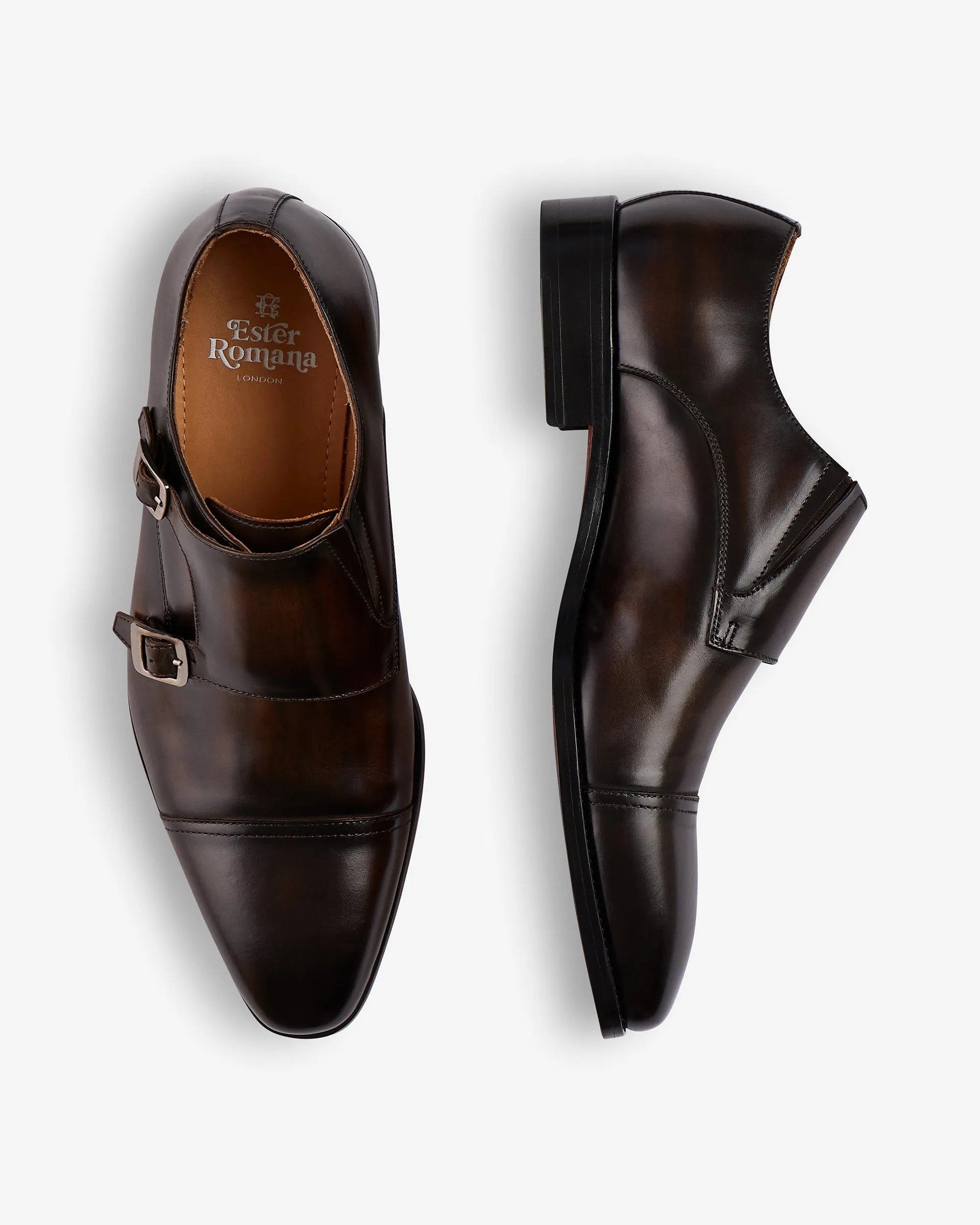 Davide Double Monk Dress Shoe