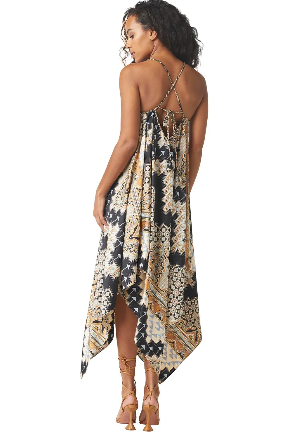 DELFINA Dress in Alhambra Mosaic