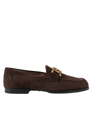 Gomma Embellished Suede Loafers