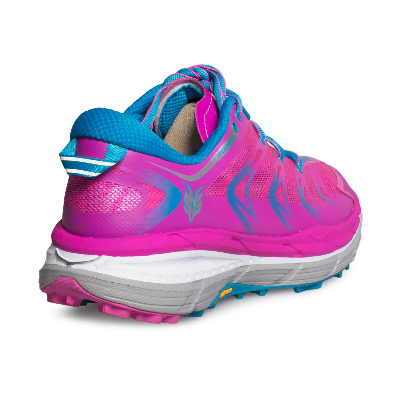 Hoka One One Speedgoat Neon Fuchsia / Blue Jewel Running Shoes - Women's