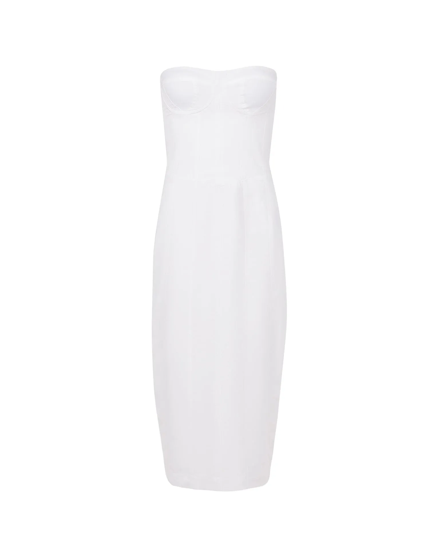 Inara Midi Dress - Off White
