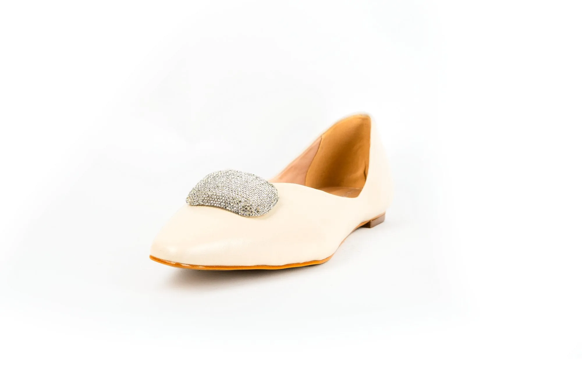 Macy Ballet Flat Cream